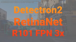 Detectron2 RetinaNet R101 FPN 3x [upl. by Daphne]