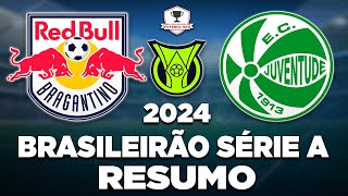 BRAGANTINO x JUVENTUDE AO VIVO  BRASILEIRÃO SÉRIE A 2024  9ª RODADA  NARRAÇÃO [upl. by Sass]