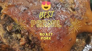 Puerto Rican Pernil Recipe Oven Roasted Pork  Pulled Pork Shoulder [upl. by Ileak259]