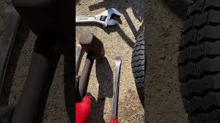 Tire spoons for the win Modify your tools to fit the need [upl. by Neslund]