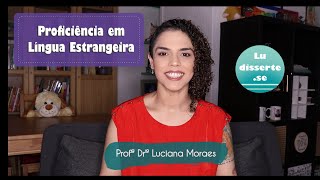 Língua estrangeira nos processos seletivos de mestrado e de doutorado [upl. by Nauquf]