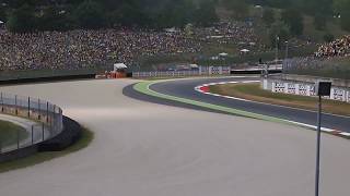 MotoGP Mugello  Race start at Poggio Secco Real HD Sound [upl. by Okiruy178]