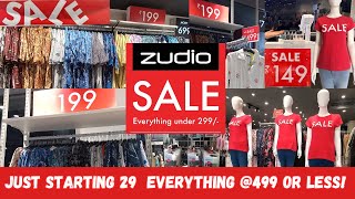 ZUDIO SALE 2024  ZUDIO New Year Sale  Zudio Winter collections 2024 starting at ₹29 [upl. by Katt]