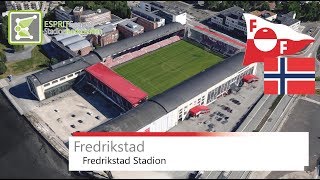 Fredrikstad Stadion  Fredrikstad FK  Google Earth  2016 [upl. by Inanuah]