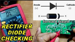 HOW TO CHECK RECTIFIER DIODE IN4007 IN A CIRCUIT [upl. by Dodds]