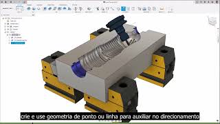 3 Autodesk Fusion 360  Usinagem CNC multieixos [upl. by Ahsenrac58]