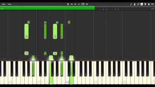 kareshikanojonojijomiyazawayukinoiv  Synthesia Piano cover [upl. by Ynor]