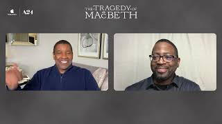 Interview Denzel Washington talks The Tragedy of Macbeth and tackling Shakespeares verse again [upl. by Maressa]