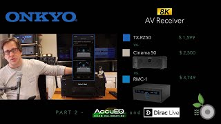 Onkyo TXRZ50 AV Receiver Sound Quality Room Calibration vs Marantz and Emotiva [upl. by Fondea]