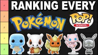 Ranking EVERY Pokemon Funko Pop  Tiermaker [upl. by Rosol]