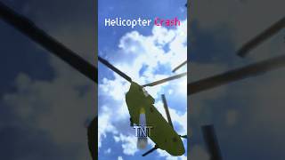 Real Helicopter Crash❤️🪄 [upl. by Ylicec451]