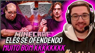 QUAL É A FARM MAIS QUEBRADA DO MINECRAFT  LOOS vs SACANI  BB100 Games  WOLFXP90 REACT [upl. by Hekker]