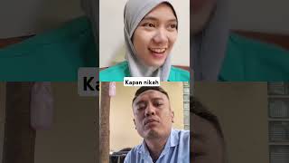 Kapan nikahb lucu komedi ngakak video duet hiburan bismillah iseng comedy shorts fyp [upl. by Odracir313]