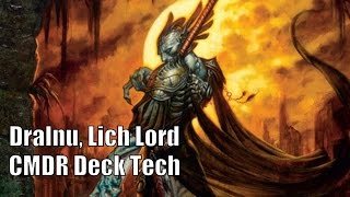 Stephens Dralnu Lich Lord CMDR Deck EDH  Commander  Magic the Gathering [upl. by Weeks]