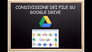 12 Google Drive  come condividere i file con gli utenti [upl. by Oilisab]