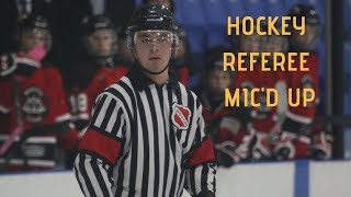 Minor Hockey Referee Micd Up [upl. by Ennahoj]