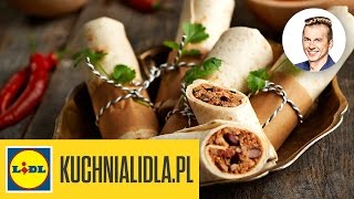 Szybkie burrito  Karol Okrasa  przepisy Kuchni Lidla [upl. by Sherard]