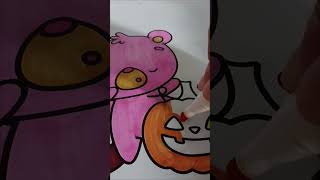 ASMR Color With Me Bear and Pumpkin [upl. by Thais46]