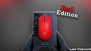 G Pro Superlight Red Edition  ASMR Unboxing [upl. by Anidan297]