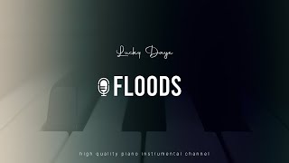 Lucky Daye  Floods Piano Karaoke instrumental [upl. by Sigmund]