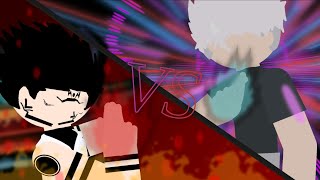 Gojo VS Sukuna  Fan Animation Stick Nodes [upl. by Twum]