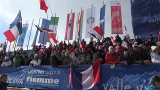 Mondiaux  Les Français sur la plus haute marche à Val Di Fiemme [upl. by Euqinad]