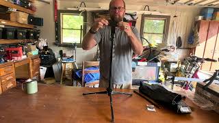 Phone Tripod Review and Setup DIY video efd [upl. by Spratt]