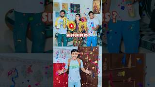 हो गए 10M  😳😱🎂🎉 shorts comedy funny drama family explore youtube [upl. by Nedrob]