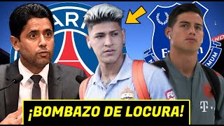 🚨BOMBAZO ¡DE LOCURA La PERLA COLOMBIANA Que FICHARÁ PSG  JAMES EVERTON  FALCAO BUENAS NOTICIAS [upl. by Aleuqahs]