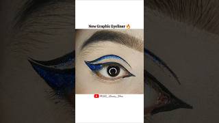 NEW GRAPHIC EYELINER🔥eyeliner youtubeshorts shorts viralvideo trending beauty new shortvideo [upl. by Nosneb749]