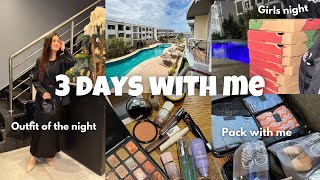 Vlog 1 أجيو دوزوا معايا تسافيرة للجديدة 🇲🇦pack with me 🧳🩴دوزت وقيتة زوينة مع العائلة و صحاباتي😍👗 [upl. by Syck]