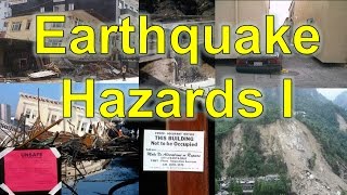 Earthquake Hazards I Ground Failure [upl. by Llednik]