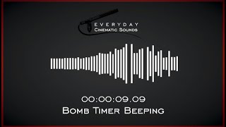 Bomb Countdown Beep  HQ Sound Effect [upl. by Monah714]