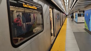 A Ride on Line 1 From Eglinton West Station to Union Station [upl. by Adroj]