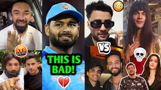 He got BADLY EXPOSED 😡 Ajaz ANGRY on Purav Jha amp Harsh Stree 2 Emiway Vs King Rishabh Pant [upl. by Annaira]