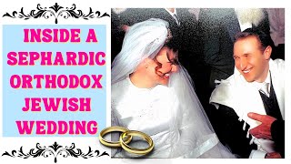 Come With Me to an Orthodox Sephardic Jewish Wedding  All Rituals amp Ceremony Explained  Frum It Up [upl. by Elum]