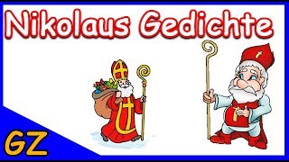 3 NIKOLAUS GEDICHTE  Weihnachtszeit für Kinder  Deutsch Hörbücher Gedicht [upl. by Toney37]