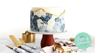 Marble Buttercream Cake Tutorial feat the JOANN Stir Collection [upl. by Varhol]