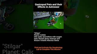 Gastropods and their Effects in Astroneer [upl. by Animrac400]