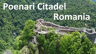 Poenari Castle Draculas main Fortress  Romania transfagarasan [upl. by Durante]