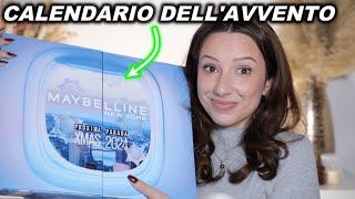 CALENDARIO DELL AVVENTO 2024 DI MAYBELLINE [upl. by Hathcock]