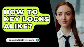 How To Key Locks Alike  SecurityFirstCorpcom [upl. by Maya]