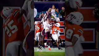 Virginia Tech vs Miami CRAZY LAST PLAY😳 shorts [upl. by Sivrad]