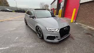 Audi RS3 Stage 2 Nardo Grey [upl. by Ranita]