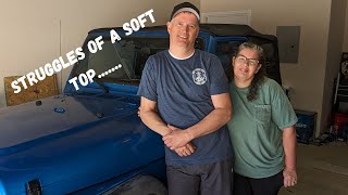 LOD Soft Top Struggles of the Jeep experience [upl. by Emera757]