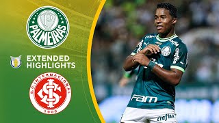 Palmeiras vs Internacional Extended Highlights  Brasilerao Série A  CBS Sports Golazo [upl. by Reyam872]