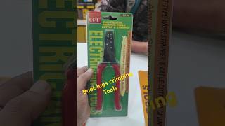 BOOT LUGS Crimping tools  crimpingtool lugs handtools [upl. by Eilagam]