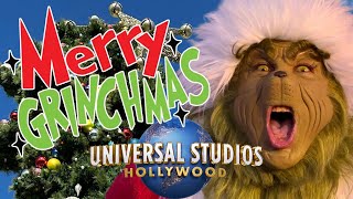 Grinchmas Is Here Christmas Time At Universal Studios Hollywood 2023 [upl. by Ahselat]