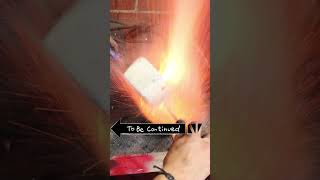 Molten Metal Explosion explosion fire whatcouldgowrong [upl. by Hebrew]