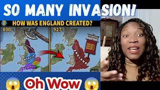 American Reacts to How was England Formed  Reaction [upl. by Aksehcnarf792]